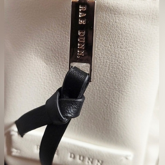 RAE DUNN Convertible White "LOVE" Mini Backpack - Picture 5 of 6